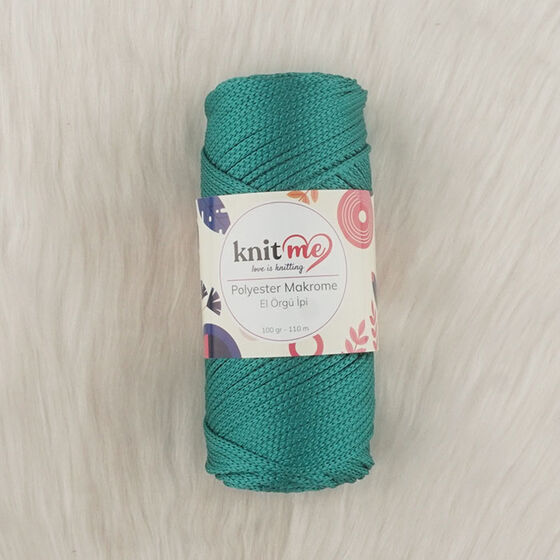 KNİT ME POLYESTER MACROME HAND KNITTING YARN 100 GR 140 M.