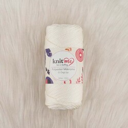 KNİT ME POLYESTER MACROME HAND KNITTING YARN 100 GR 140 M. - Thumbnail