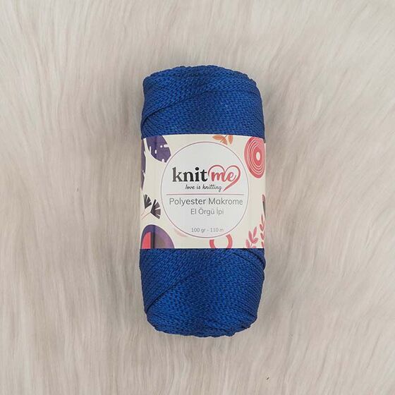 KNİT ME POLYESTER MACROME HAND KNITTING YARN 100 GR 140 M.