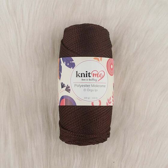 KNİT ME POLYESTER MACROME HAND KNITTING YARN 100 GR 140 M.