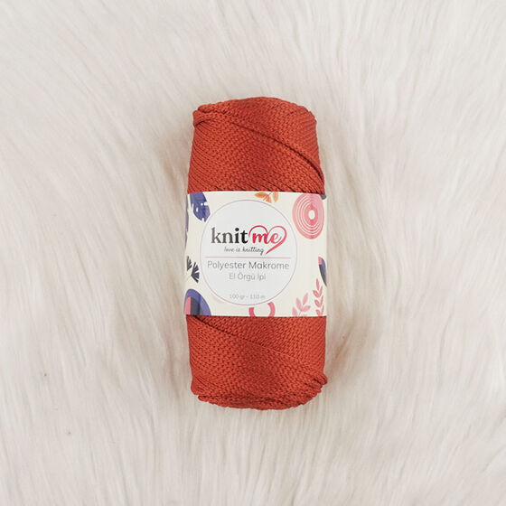 KNİT ME POLYESTER MACROME HAND KNITTING YARN 100 GR 140 M.