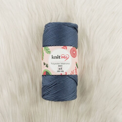 KNIT ME POLYESTER MACROME MIDI HAND KNITTING YARN NO:4 200 GR.145 MT. - Thumbnail