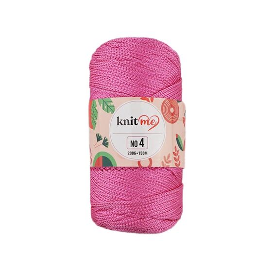 KNİT ME POLYESTER MAKROME EL ÖRGÜ İPİ NO:4 200 GR.150 MT.