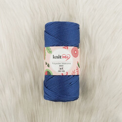 KNİT ME POLYESTER MAKROME MİDİ EL ÖRGÜ İPİ NO:4 200 GR.145 MT. - Thumbnail