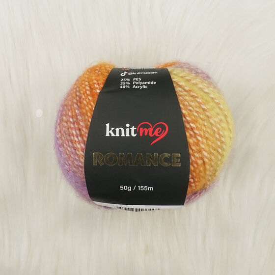 KNİT ME ROMANCE EL ÖRGÜ İPİ 50 GR. 155 MT.