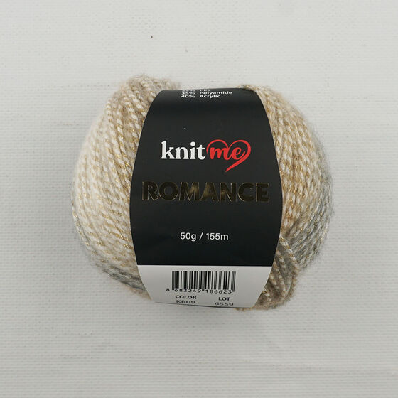 KNİT ME ROMANCE EL ÖRGÜ İPİ 50 GR. 155 MT.