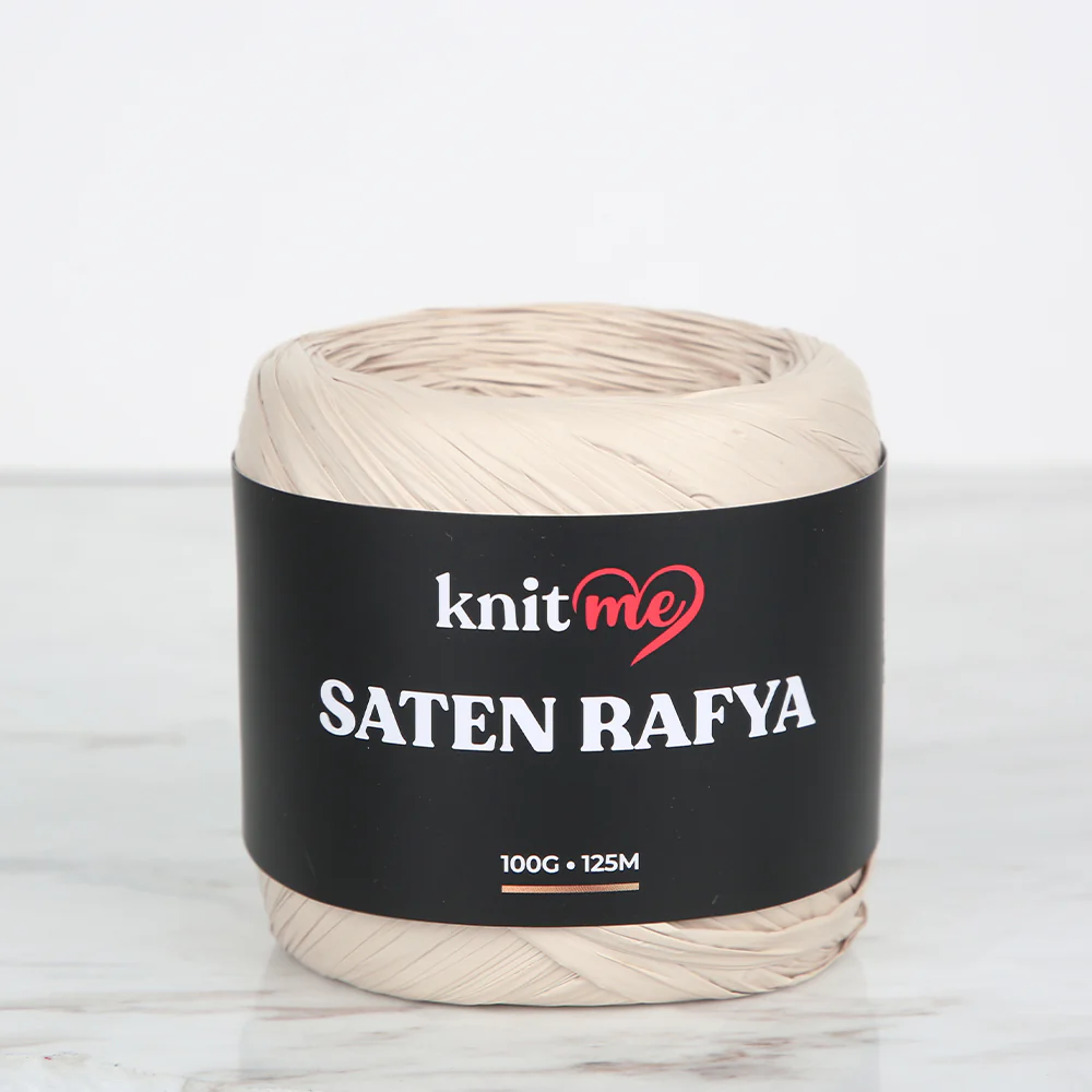 KNİTME - KNİT ME SATEN RAFYA 100 GR. 125 MT.