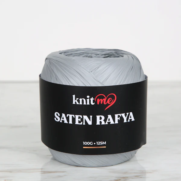 KNİT ME SATEN RAFYA 100 GR. 125 MT.