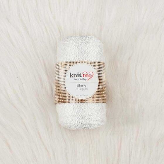 KNİT ME SHİNE HAND KNITTING YARN POLYESTER 100 G.150 MT.