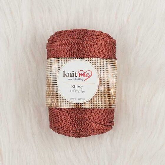 KNİT ME SHİNE HAND KNITTING YARN POLYESTER 100 G.150 MT.