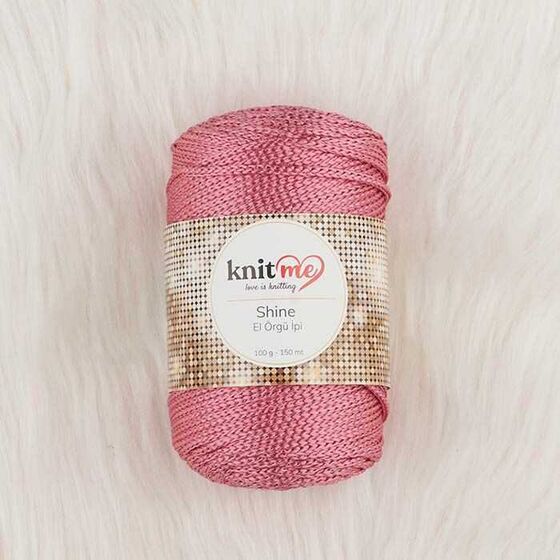 KNİT ME SHİNE HAND KNITTING YARN POLYESTER 100 G.150 MT.