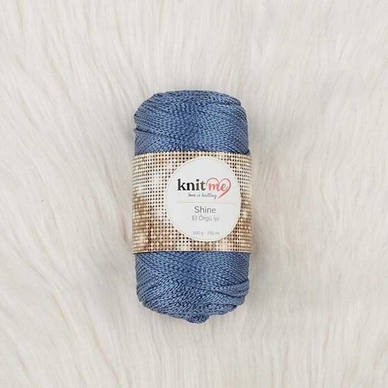 KNİT ME SHİNE HAND KNITTING YARN POLYESTER 100 G.150 MT.