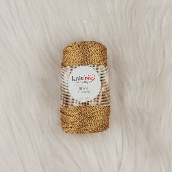 KNİT ME SHİNE HAND KNITTING YARN POLYESTER 100 G.150 MT.