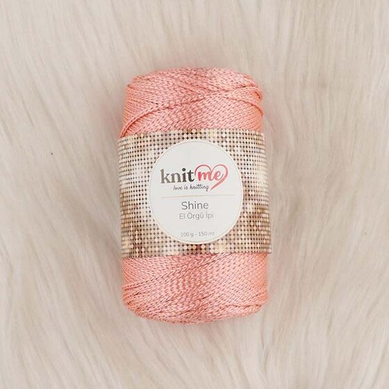 KNİT ME SHİNE HAND KNITTING YARN POLYESTER 100 G.150 MT.