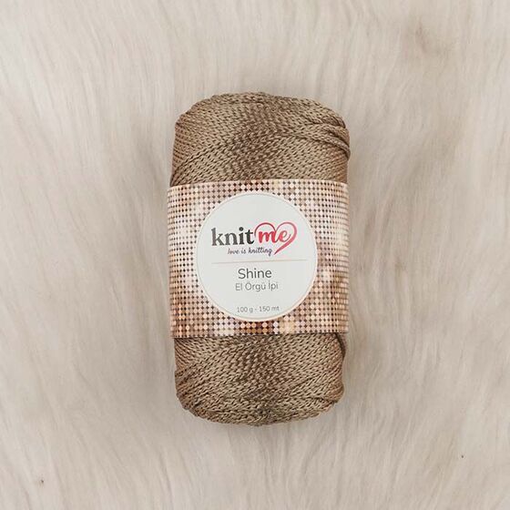 KNİT ME SHİNE HAND KNITTING YARN POLYESTER 100 G.150 MT.