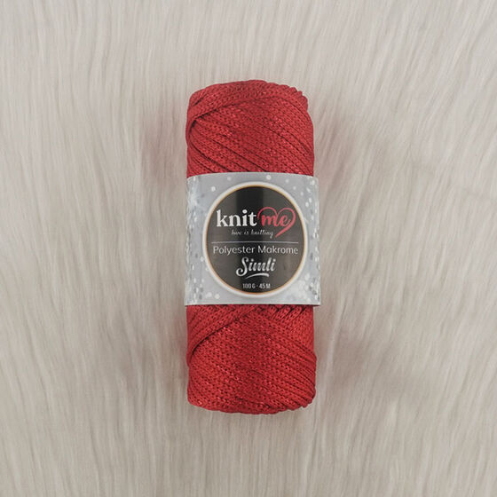 KNİT ME XL SİMLİ POLYESTER MAKROME EL ÖRGÜ İPİ 100 GR 45 M.