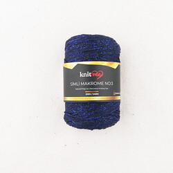 KNİTME - KNİT ME SİMLİ POLYESTER MAKROME İPİ NO:3 200 GR.245 MET