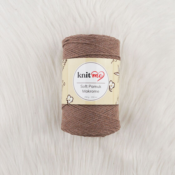 KNİT ME SOFT COTTON MACROME KNITTING YARN 250 G.150 MT.