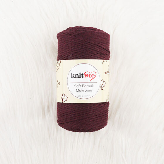 KNİT ME SOFT COTTON MACROME KNITTING YARN 250 G.150 MT.