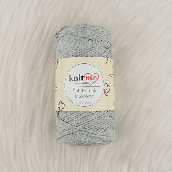 KNİT ME SOFT COTTON MACROME KNITTING YARN 250 G.150 MT.