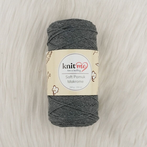 KNİT ME SOFT COTTON MACROME KNITTING YARN 250 G.150 MT.