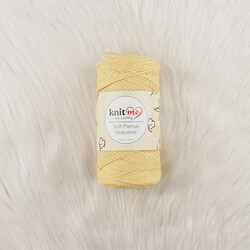 KNİT ME SOFT COTTON MACROME KNITTING YARN 250 G.150 MT. - Thumbnail