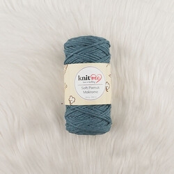 KNİT ME SOFT COTTON MACROME KNITTING YARN 250 G.150 MT. - Thumbnail