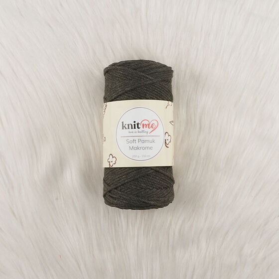 KNİT ME SOFT COTTON MACROME KNITTING YARN 250 G.150 MT.