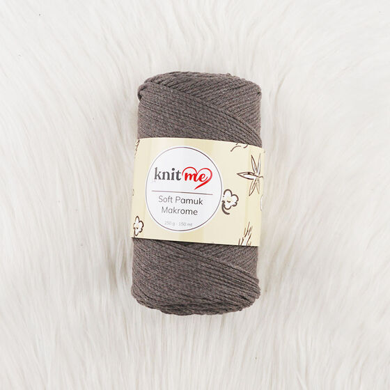 KNİT ME SOFT COTTON MACROME KNITTING YARN 250 G.150 MT.