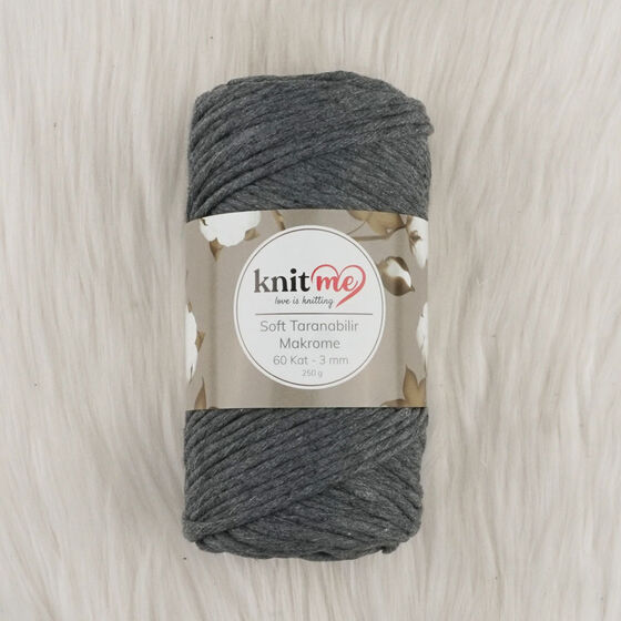 KNIT ME SOFT SCREENABLE MACROME THREAD 60 LAYER 3 MM.250 GR.