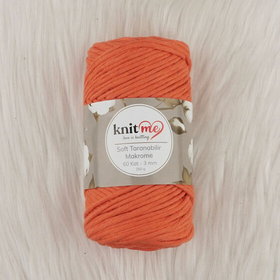 KNIT ME SOFT SCREENABLE MACROME THREAD 60 LAYER 3 MM.250 GR.