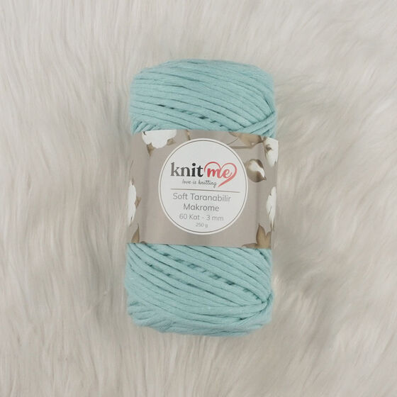 KNIT ME SOFT SCREENABLE MACROME THREAD 60 LAYER 3 MM.250 GR.