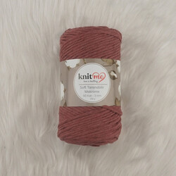 KNIT ME SOFT SCREENABLE MACROME THREAD 60 LAYER 3 MM.250 GR. - Thumbnail