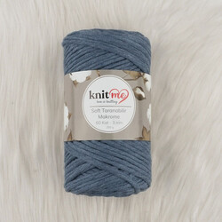 KNIT ME SOFT SCREENABLE MACROME THREAD 60 LAYER 3 MM.250 GR. - Thumbnail