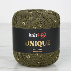 KNİT ME UNIQUE PULLU ÖRGÜ İPİ 50 GR. 150M MT. - Thumbnail