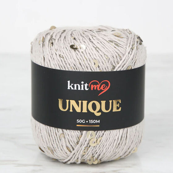 KNİT ME UNIQUE PULLU ÖRGÜ İPİ 50 GR. 150M MT.