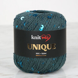 KNİT ME UNIQUE PULLU ÖRGÜ İPİ 50 GR. 150M MT. - Thumbnail