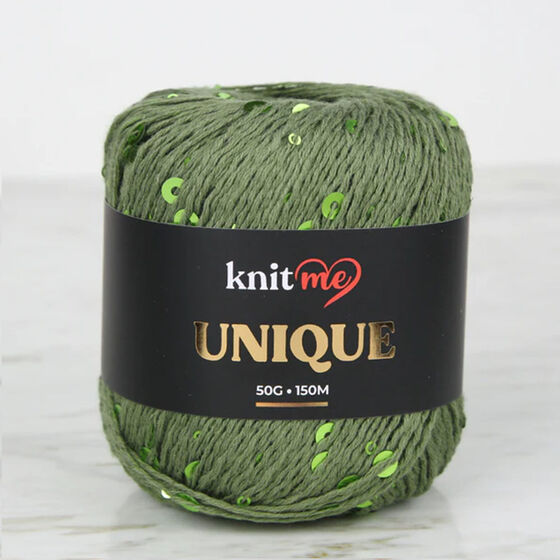 KNİT ME UNIQUE PULLU ÖRGÜ İPİ 50 GR. 150M MT.