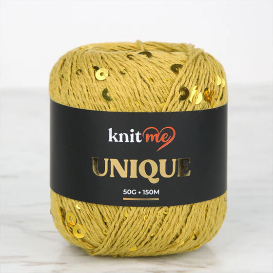 KNİT ME UNIQUE PULLU ÖRGÜ İPİ 50 GR. 150M MT.