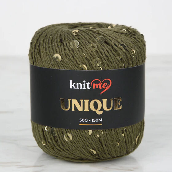 KNİT ME UNIQUE PULLU ÖRGÜ İPİ 50 GR. 150M MT.
