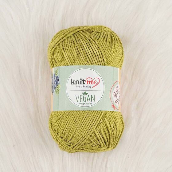 KNİT ME VEGAN HAND KNITTING YARN 100 GR.200 MT.