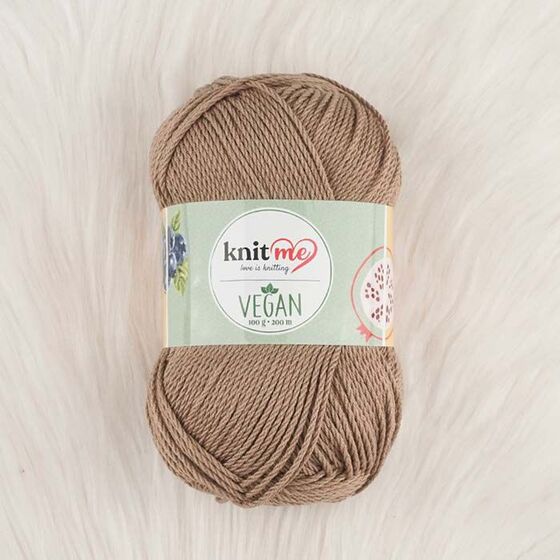 KNİT ME VEGAN HAND KNITTING YARN 100 GR.200 MT.