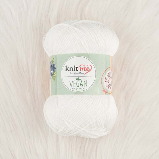 KNİT ME VEGAN HAND KNITTING YARN 100 GR.200 MT.