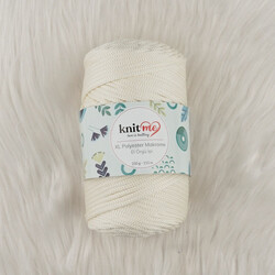 KNIT ME XL POLYESTER MACROME HAND KNITTING YARN 250 GR.115 M.. - Thumbnail