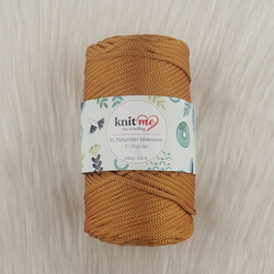 KNIT ME XL POLYESTER MACROME HAND KNITTING YARN 250 GR.115 M.. - Thumbnail