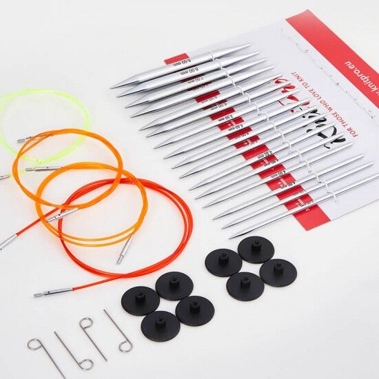 KNİTPRO 10613 NOVA METAL DEĞİŞTİRİLEBİLİR MİSİNALI ŞİŞ SETİ