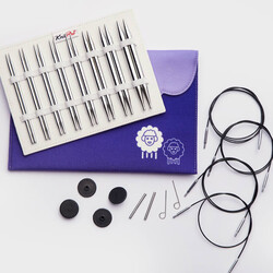 Knitpro - KNİTPRO 10616 NOVA METAL DELUXE DEĞİŞTİRİLEBİLİR TIĞ SETİ