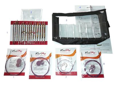 KNİTPRO 20613 SYMFONİE AHŞAP MİSİNALI ŞİŞ SETİ