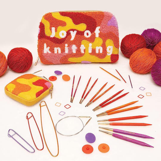 KNİTPRO 25651 JOY AHŞAP MİSİNALI ŞİŞ SETİ