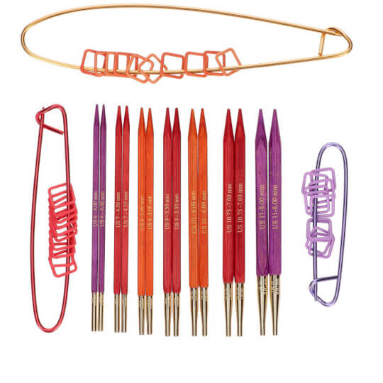 KNİTPRO 25651 JOY AHŞAP MİSİNALI ŞİŞ SETİ